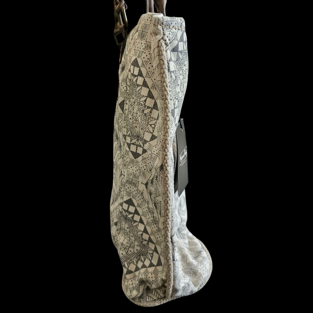 Myra Artisan Canvas Tote Bag - Picture 5 of 11